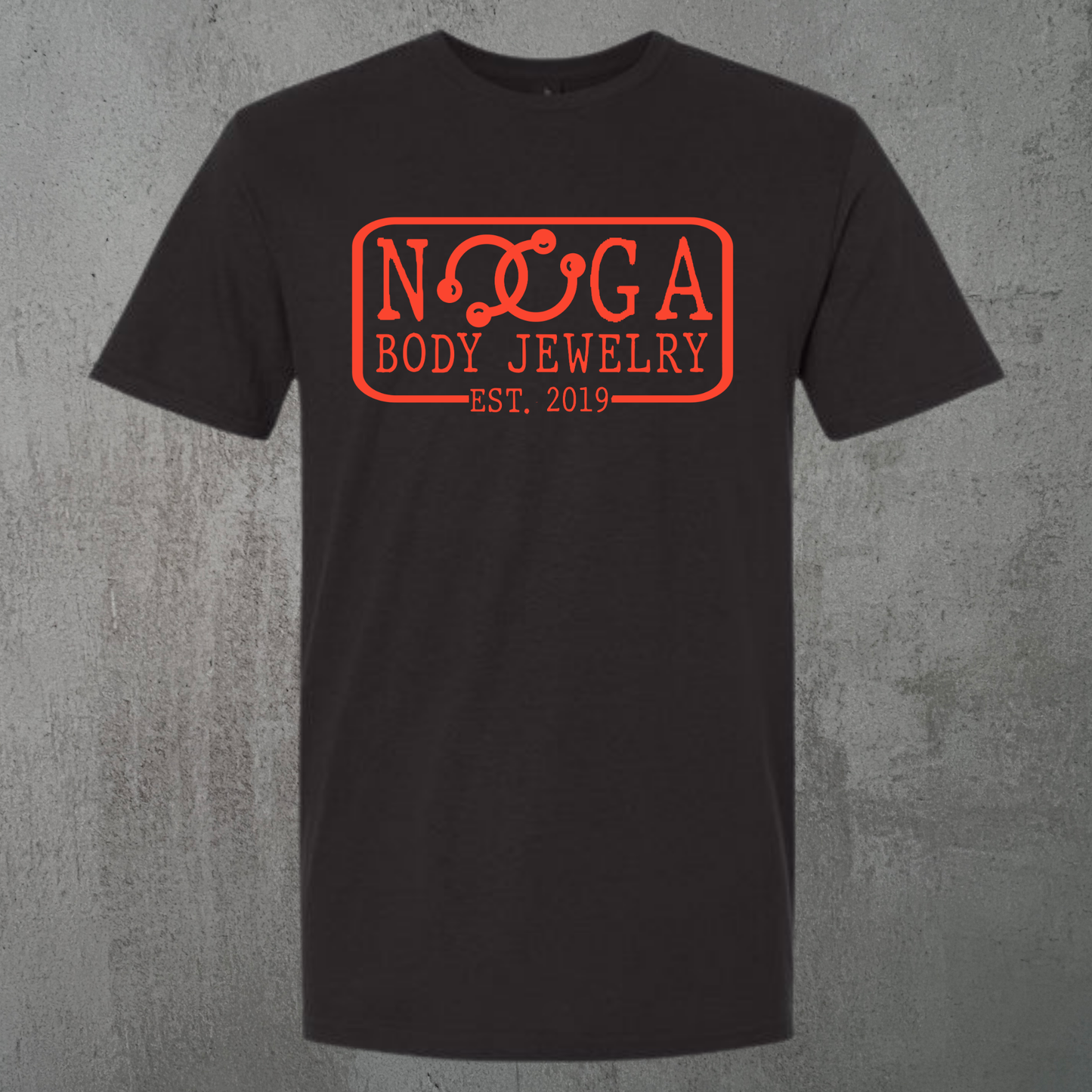 Nooga Body Jewelry Logo Tee