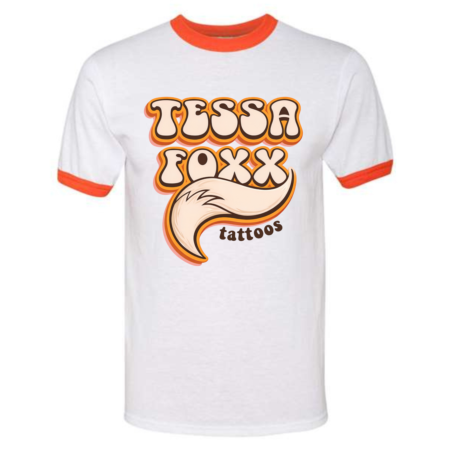 Tessa Logo Ringer Tee