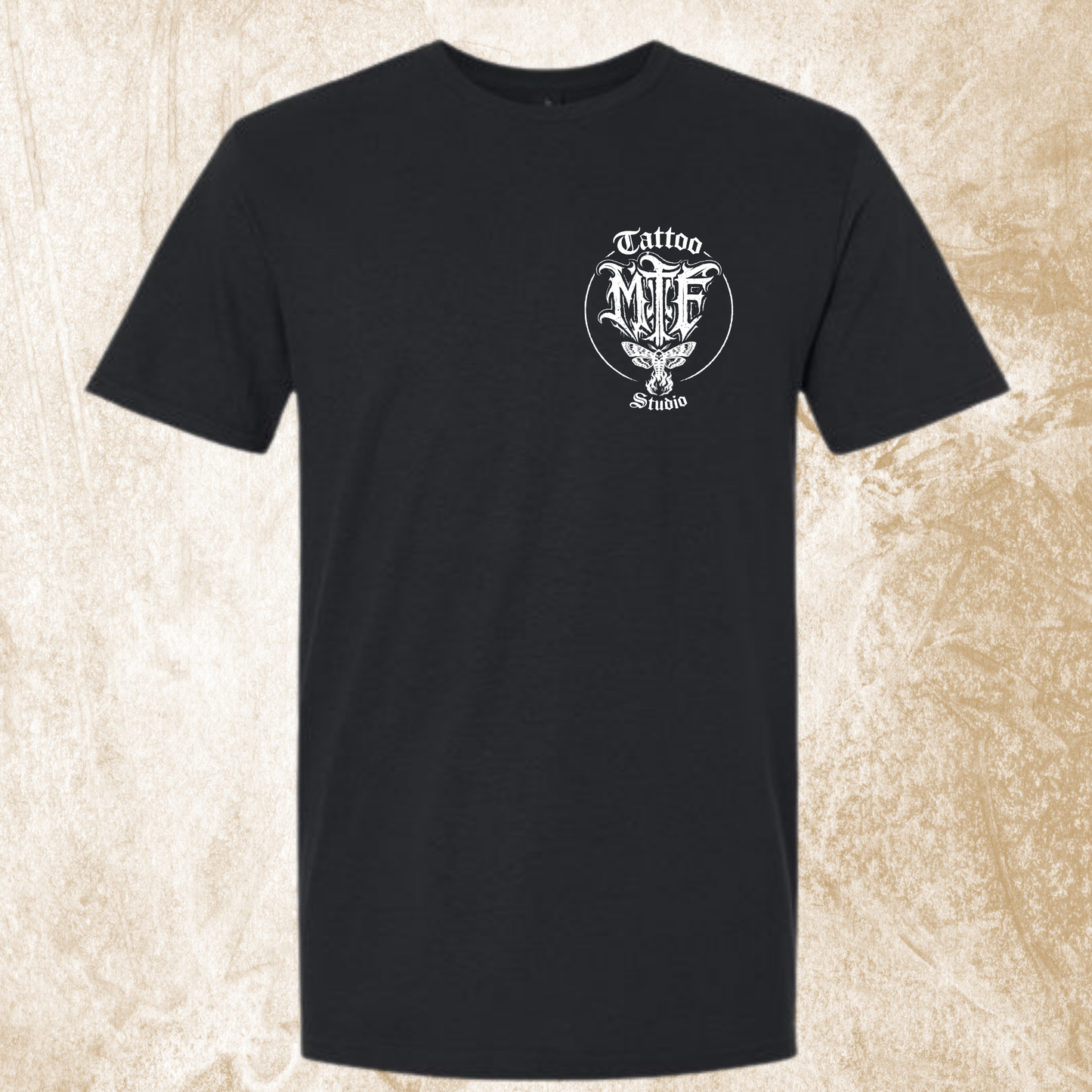 Moth To Flame Circle MTF Logo Tee