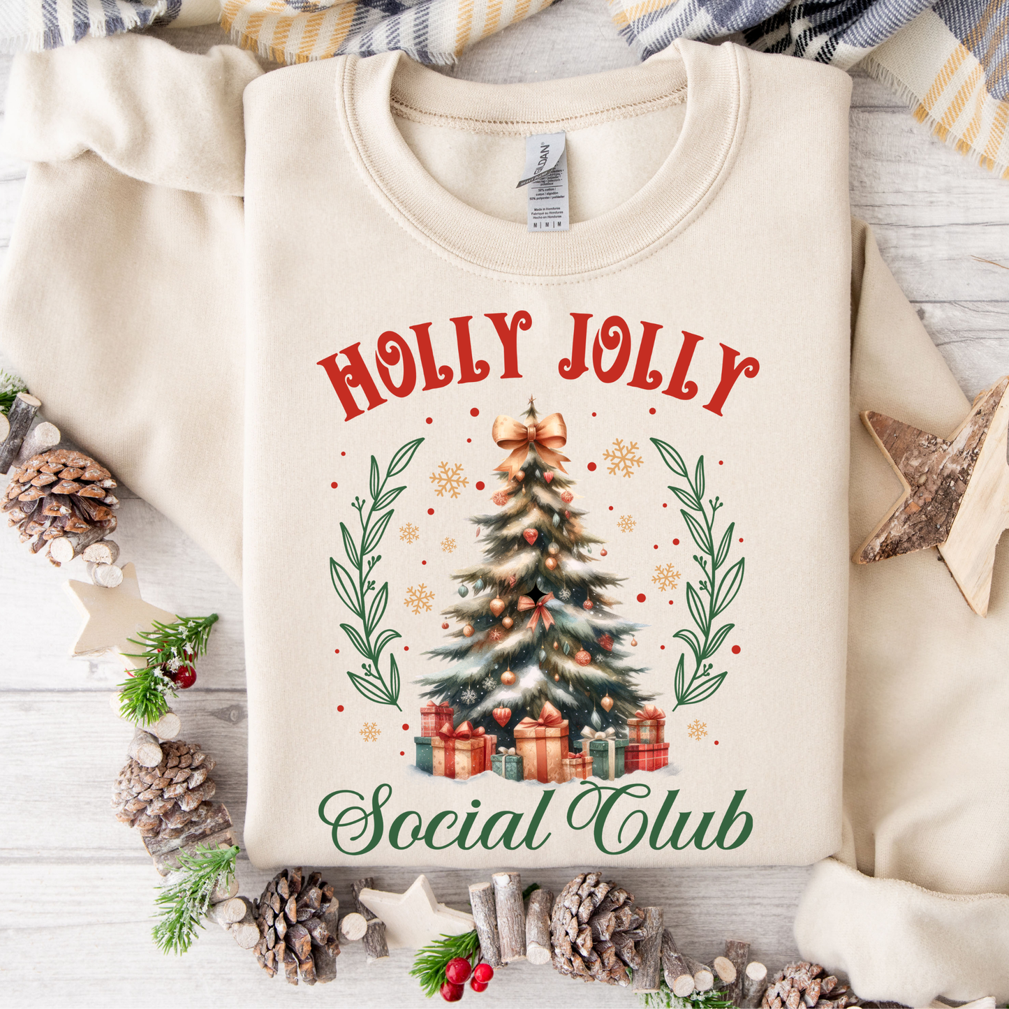 Holly Jolly Social Club Sweatshirt