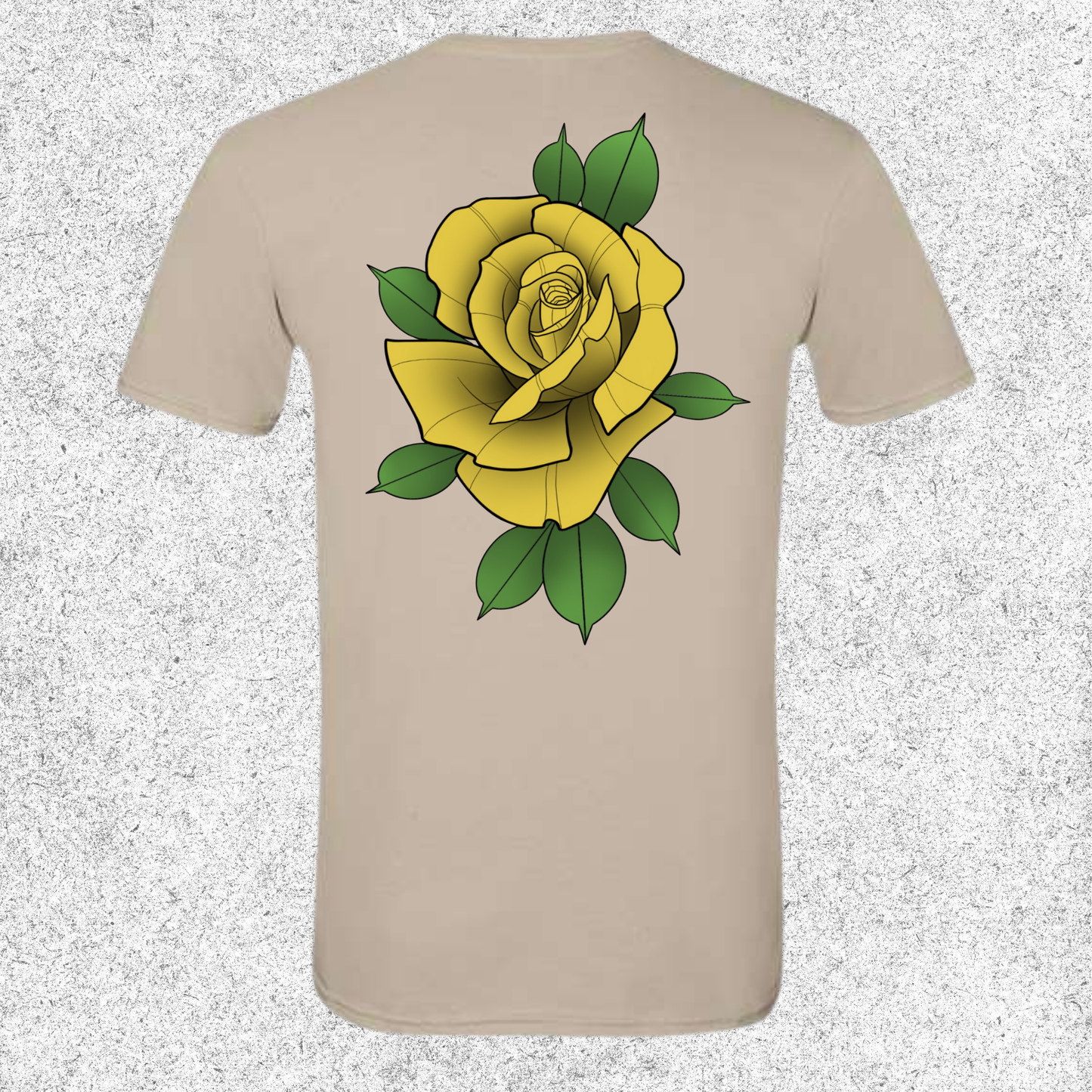 JelllySquid Yellow Rose Tee
