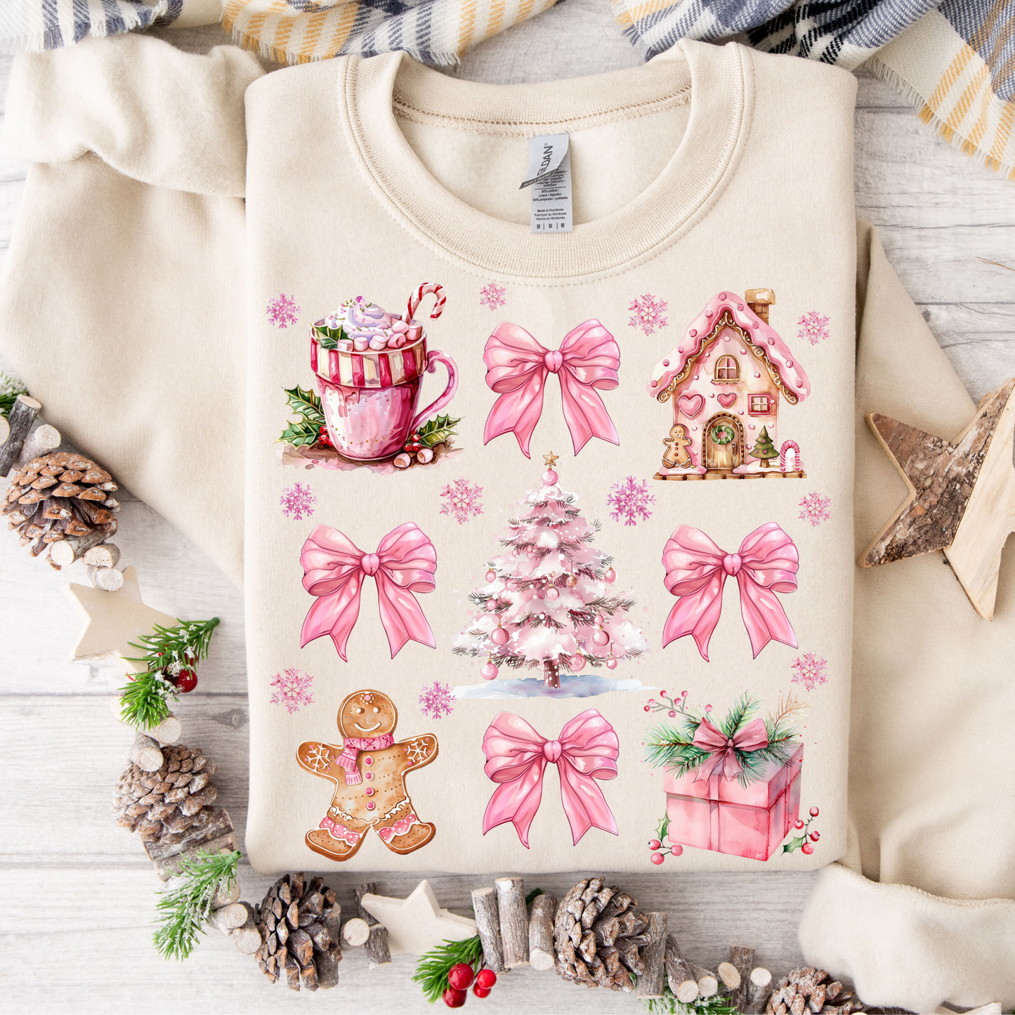 Gingerbread Coquette Sweatshirt