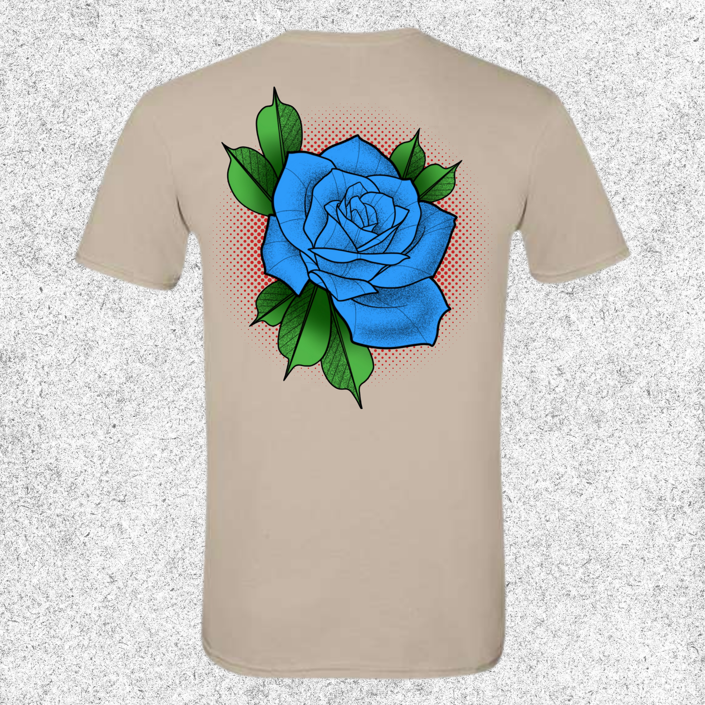 JelllySquid Blue Rose Tee