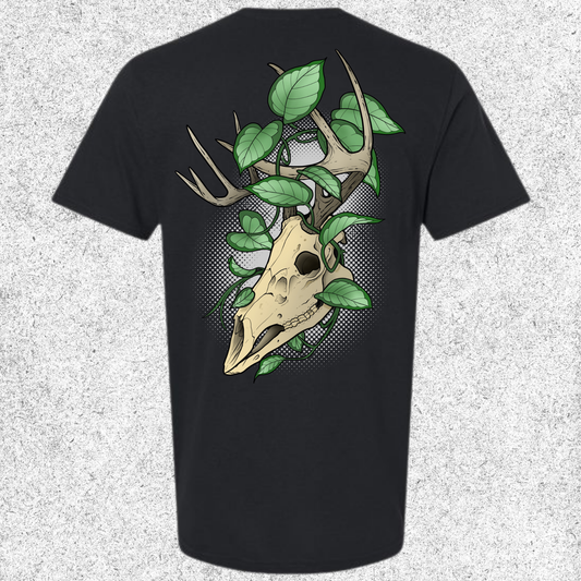 JelllySquid Deer Skull Tee