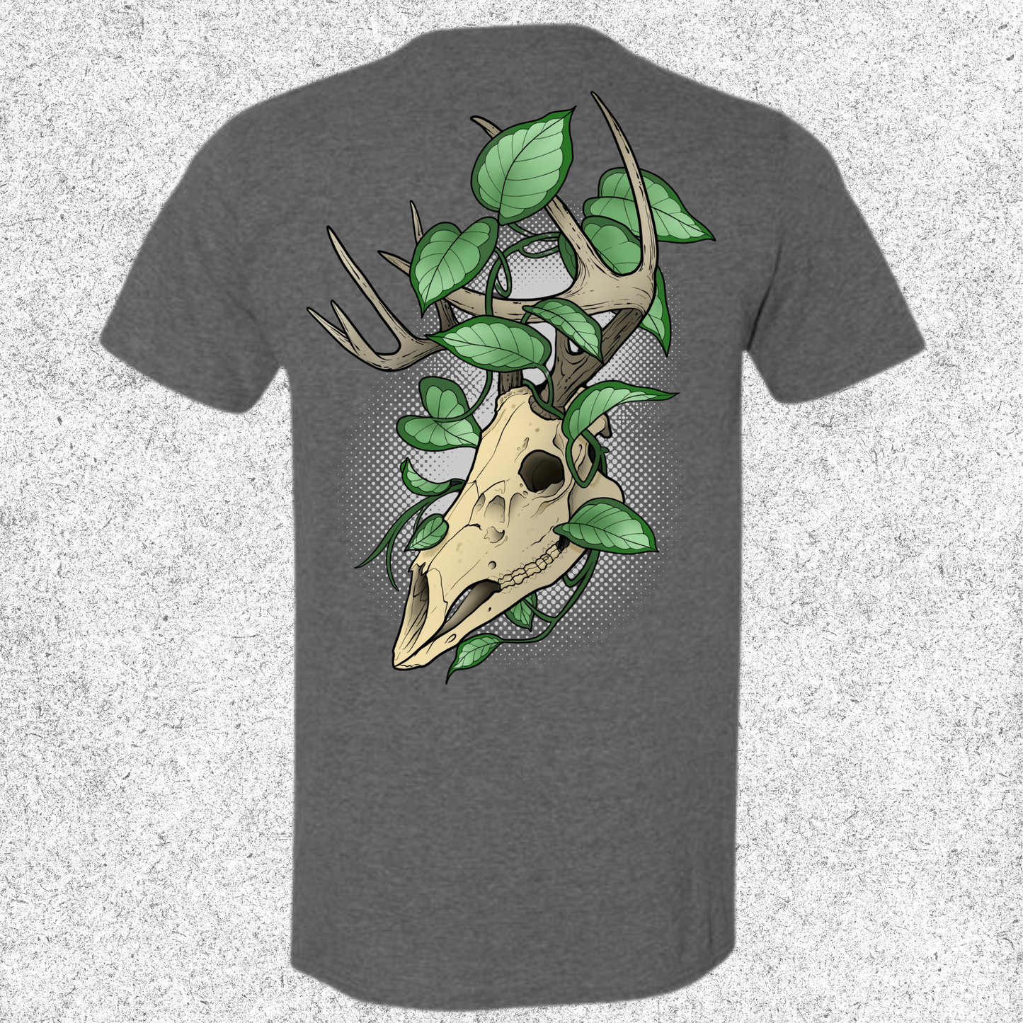 JelllySquid Deer Skull Tee