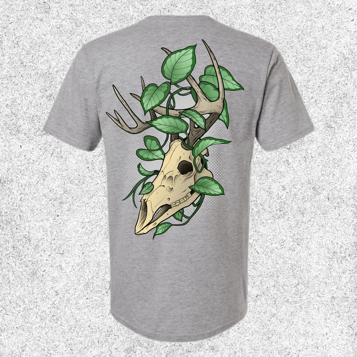 JelllySquid Deer Skull Tee