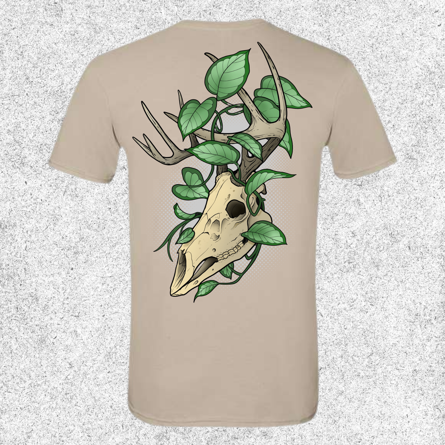 JelllySquid Deer Skull Tee