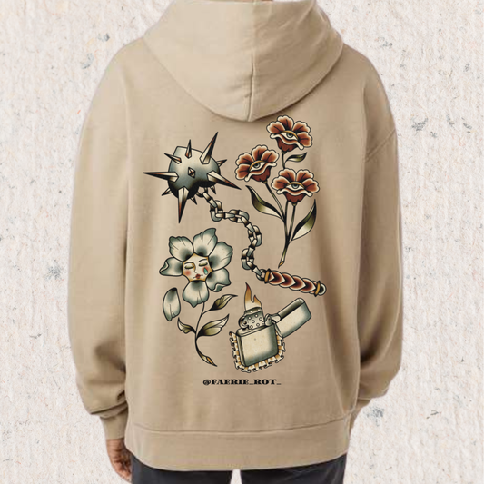 Faerie Rot Hoodie Flailing Heart