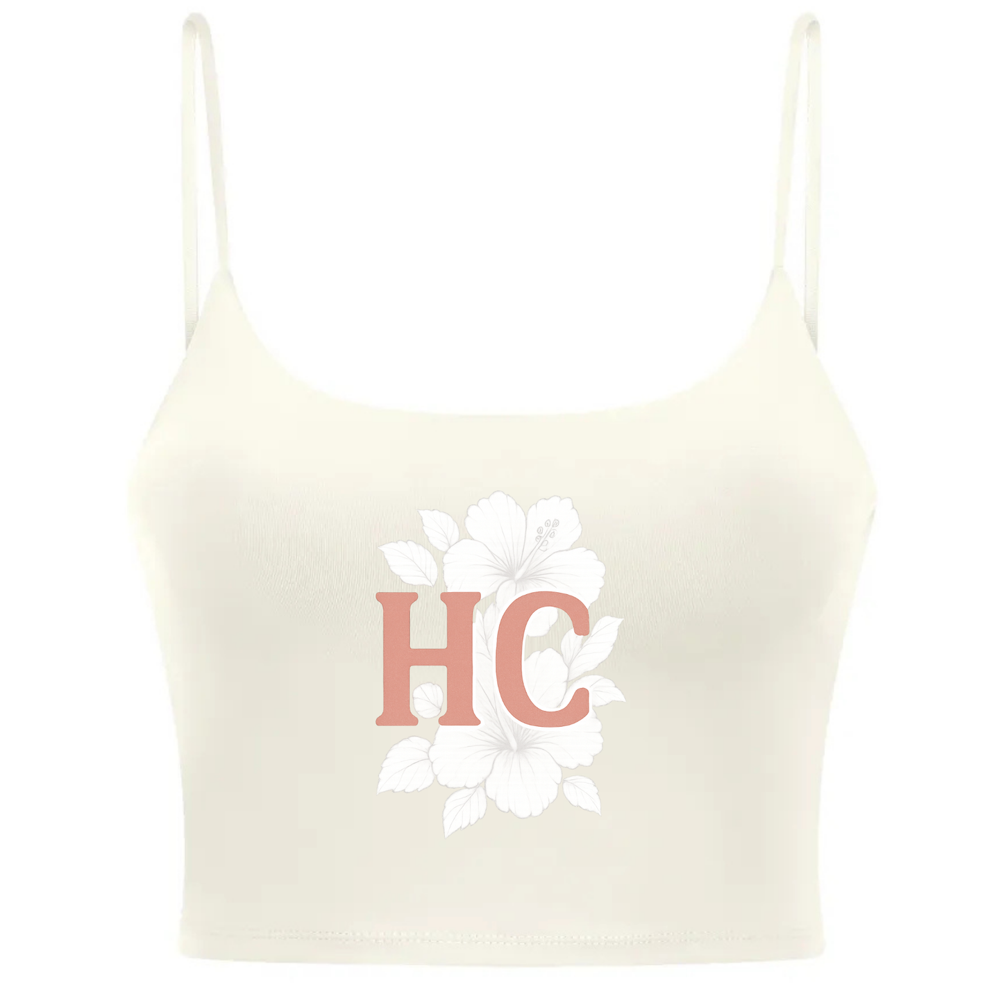 Hurricane Clays Spaghetti Strap Yoga Bra HC Floral Print