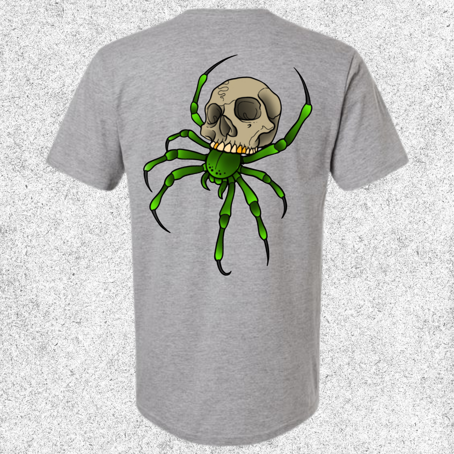 JelllySquid Spider Skull Tee