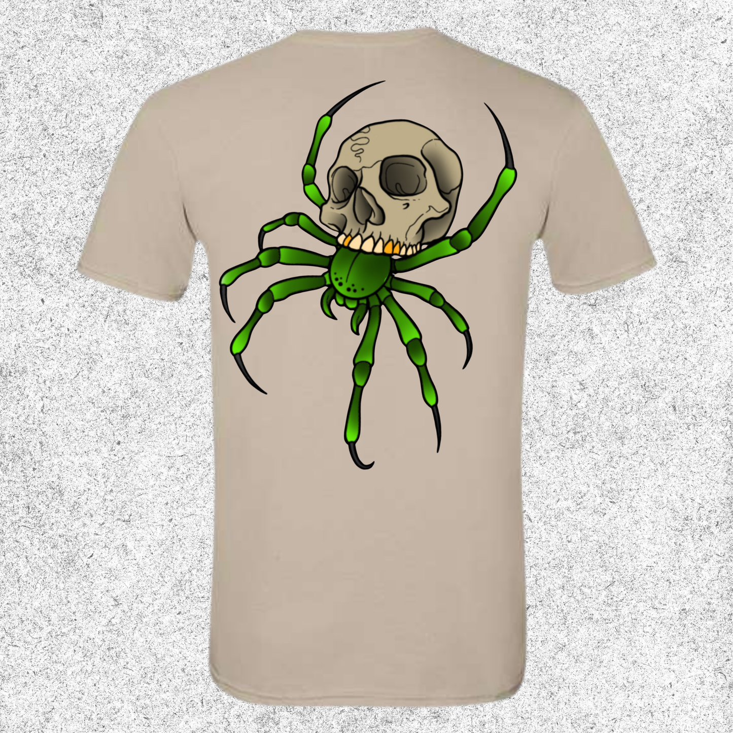 JelllySquid Spider Skull Tee