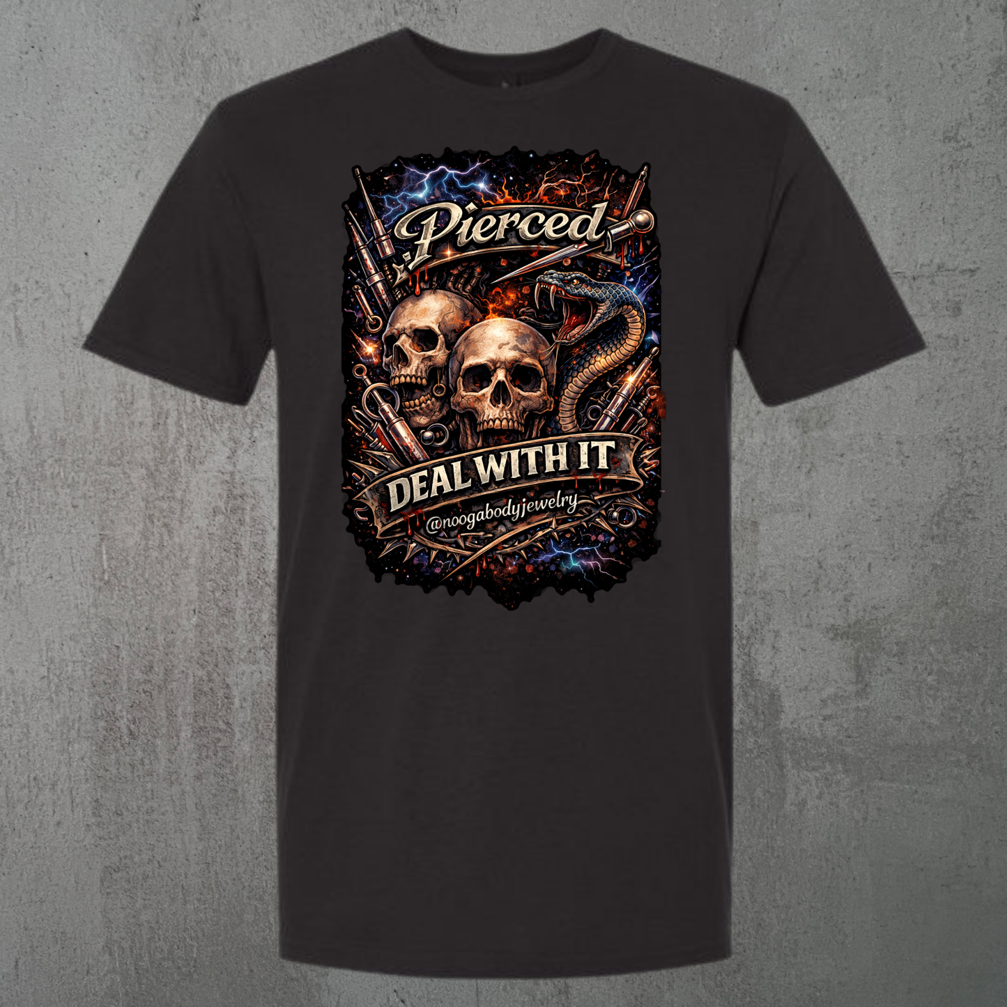 Pierced Skull Tee