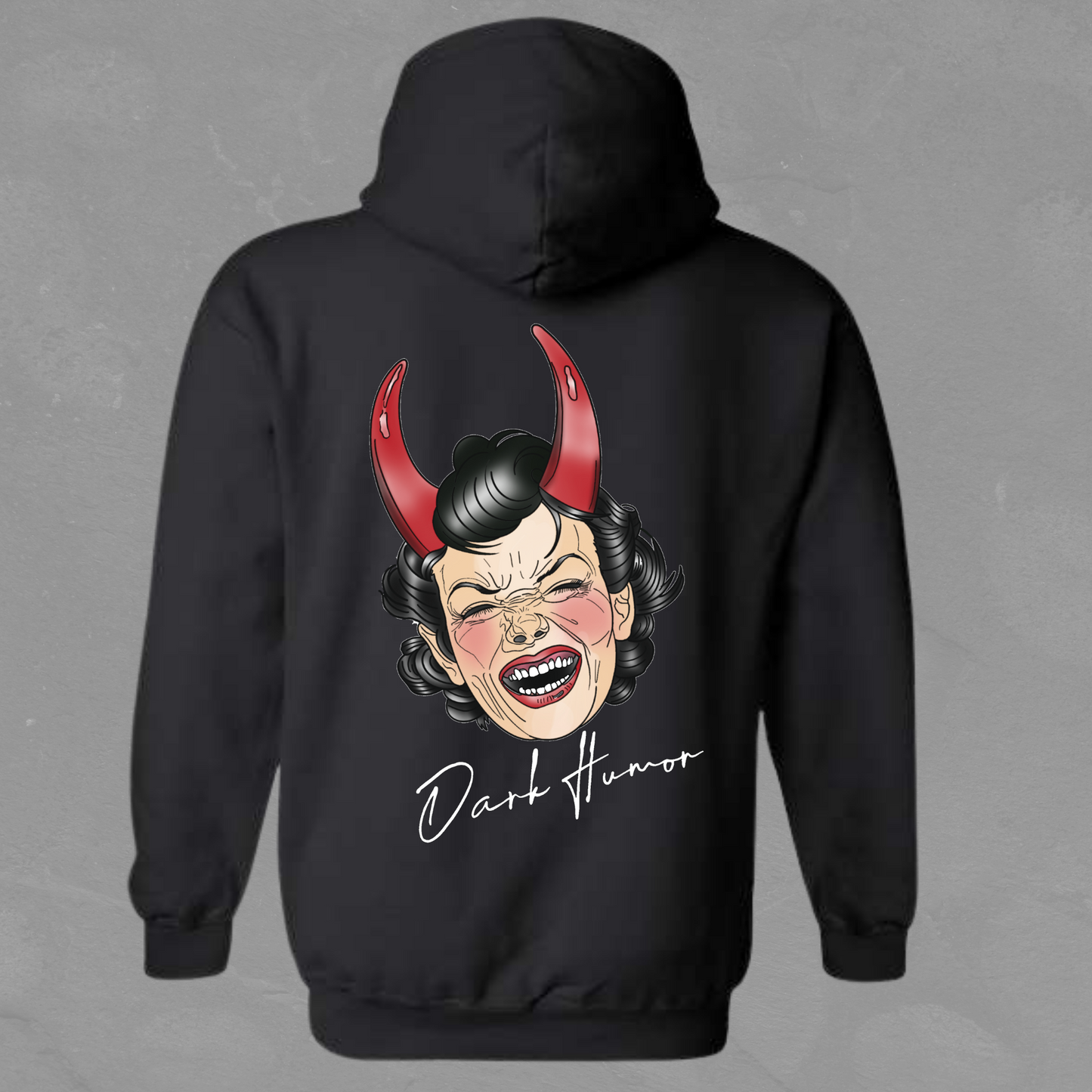 BowersInked Dark Humor Laughing Hoodie