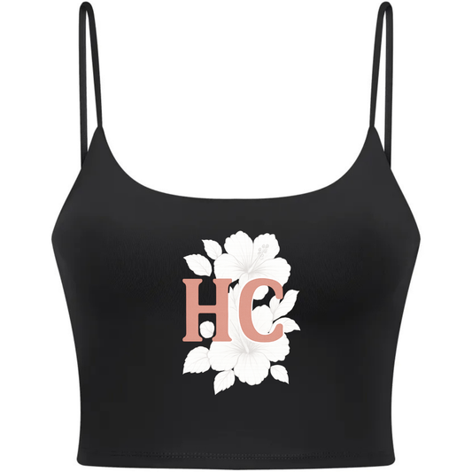 Hurricane Clays Spaghetti Strap Yoga Bra HC Floral Print