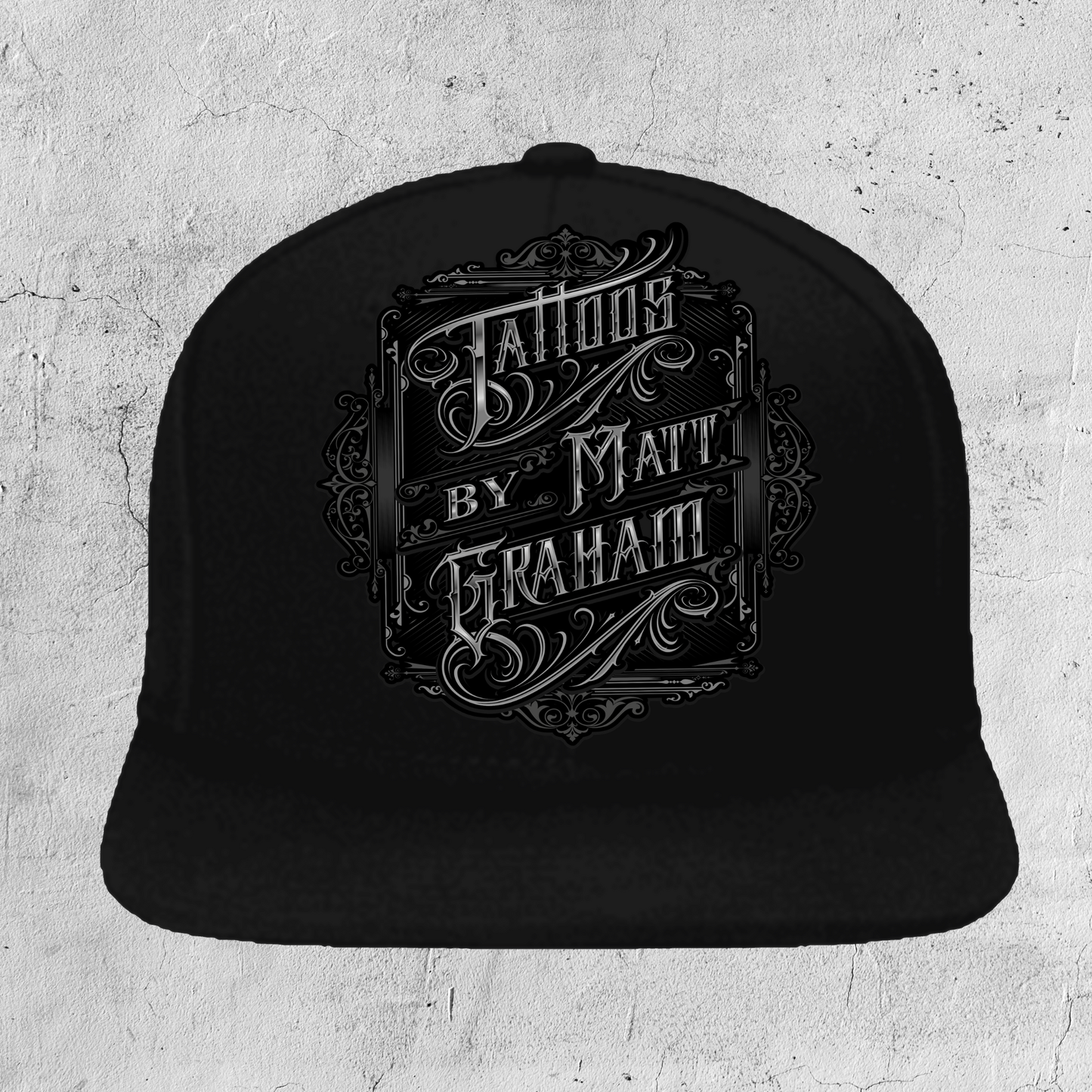 Tattoos By Matt Graham Silver & Black Money Hat