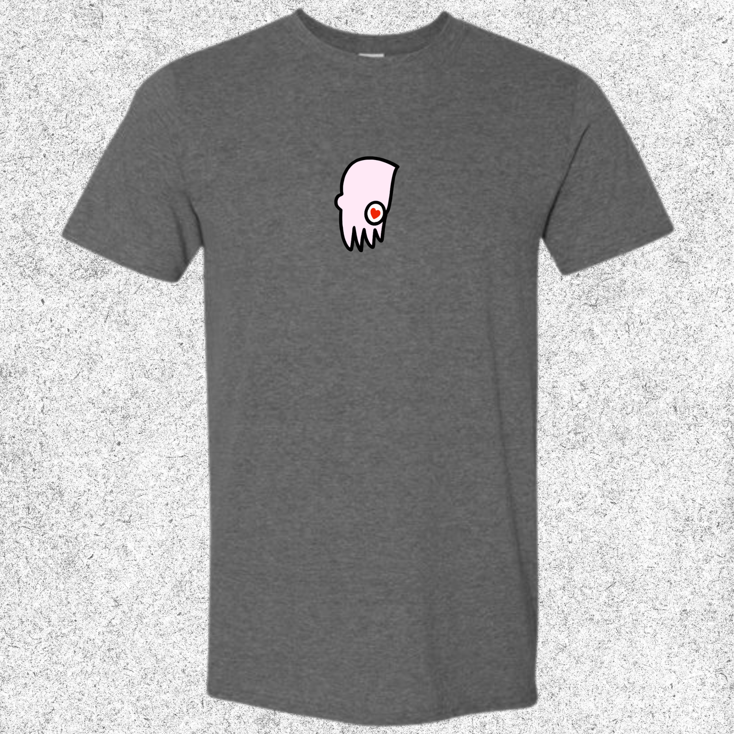 JelllySquid Line Work Snail Dagger Tee