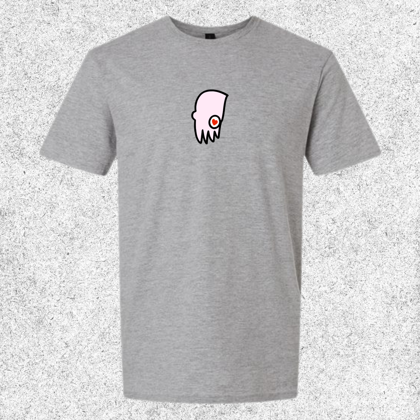 JelllySquid Line Work Snail Dagger Tee