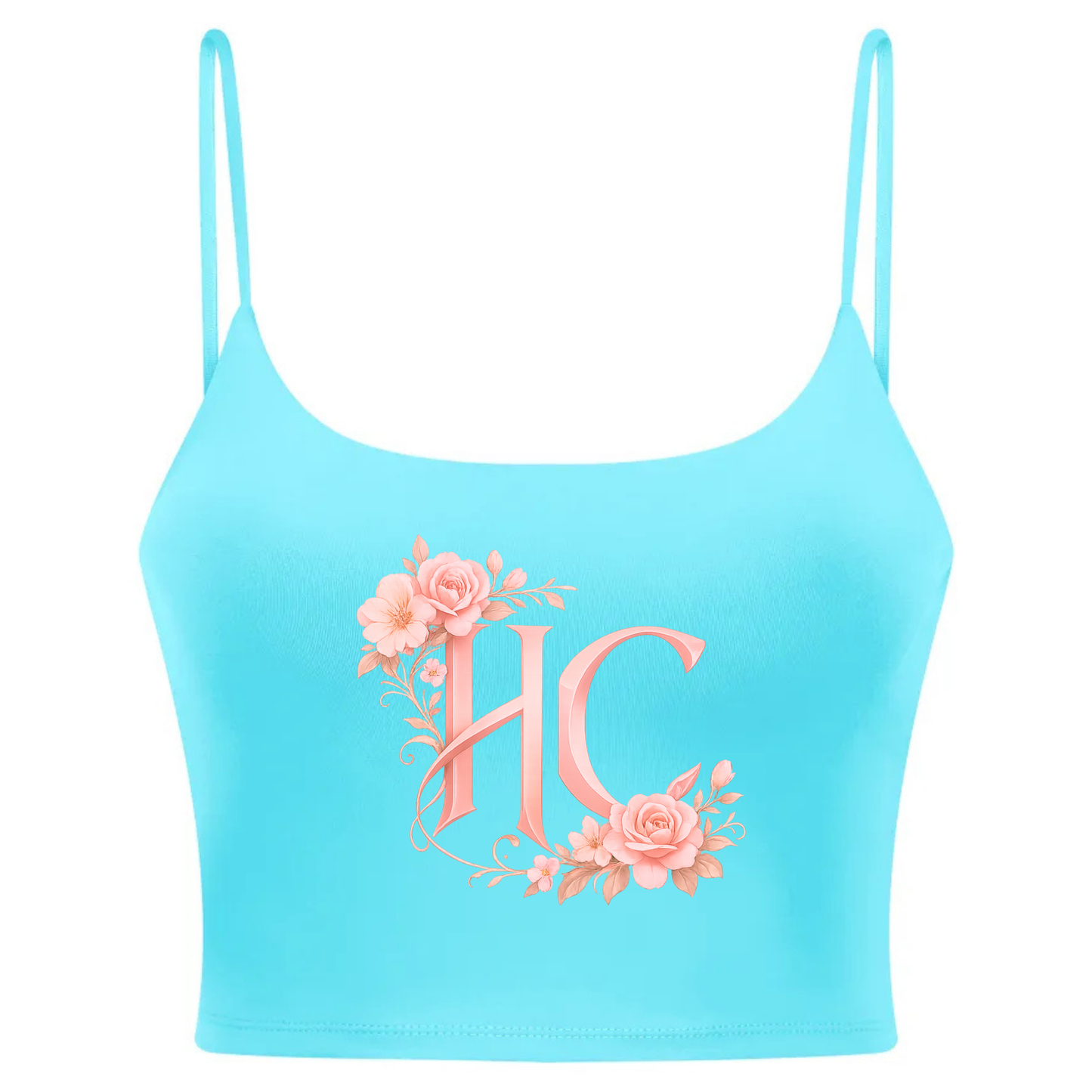 Hurricane Clays Spaghetti Strap Yoga Bra HC Floral Original