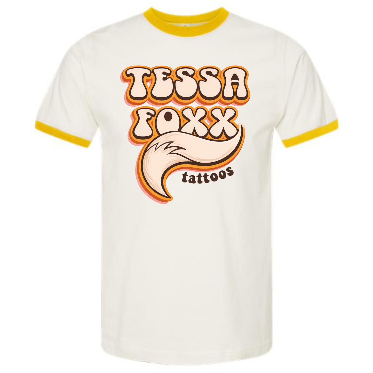 Tessa Logo Ringer Tee
