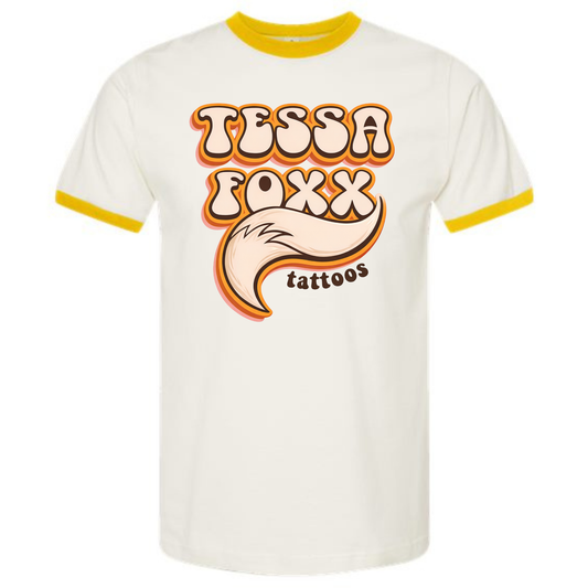 Tessa Logo Ringer Tee