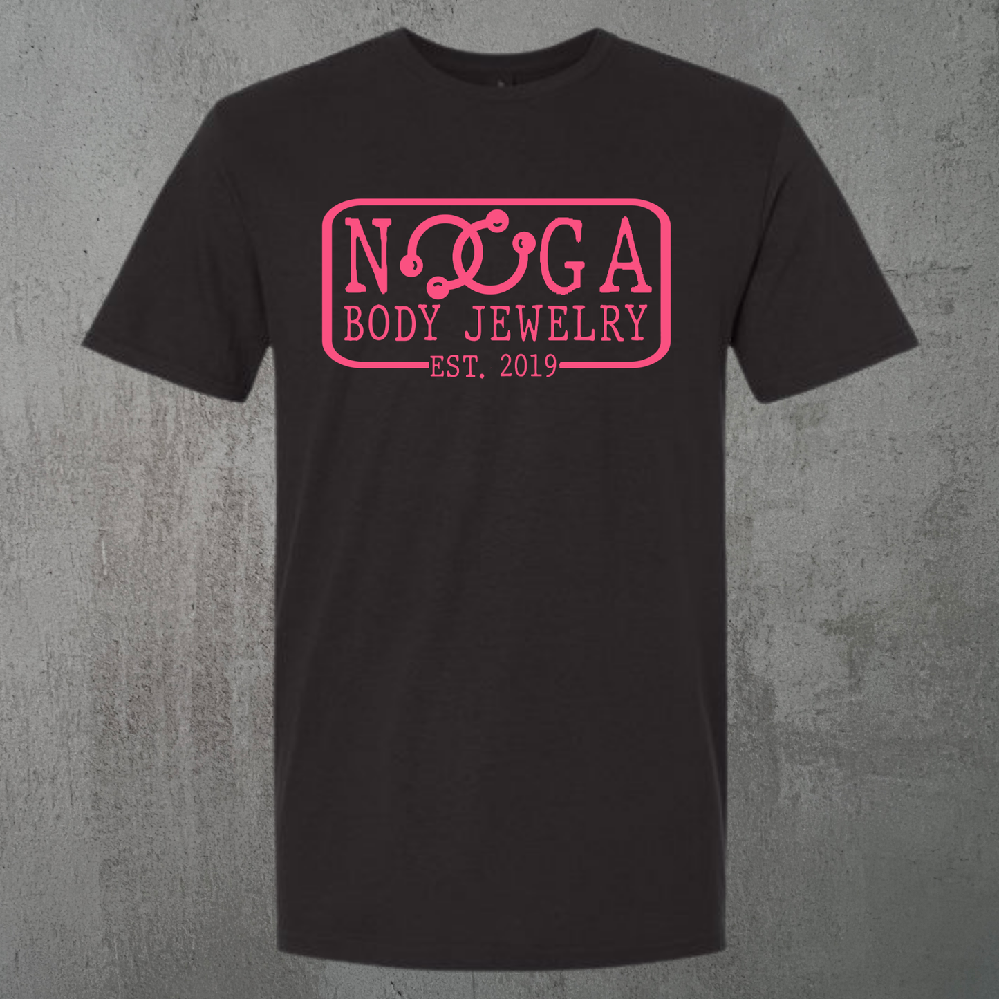Nooga Body Jewelry Logo Tee