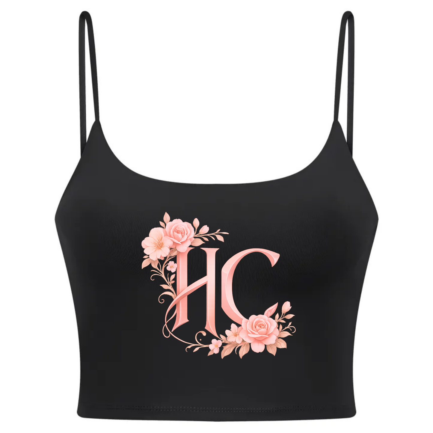Hurricane Clays Spaghetti Strap Yoga Bra HC Floral Original