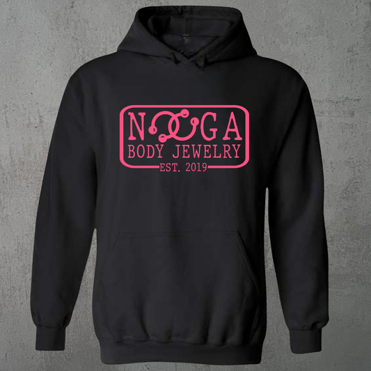 Nooga Body Jewelry Logo Hoodie