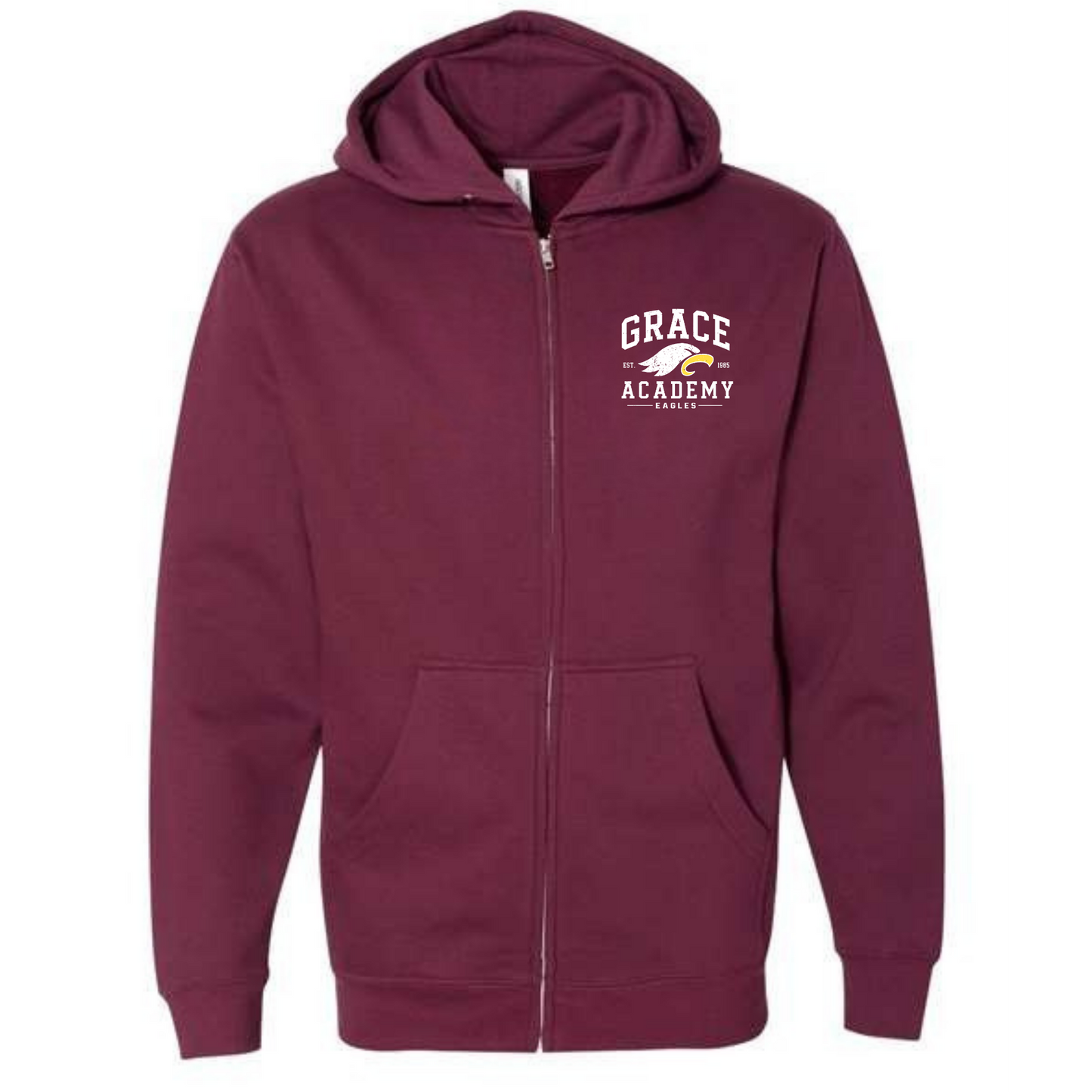 Grace Academy Est. 1985 Full Zip Hoodie