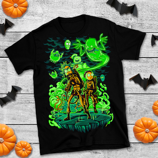 Rick And Morty Neon Tee