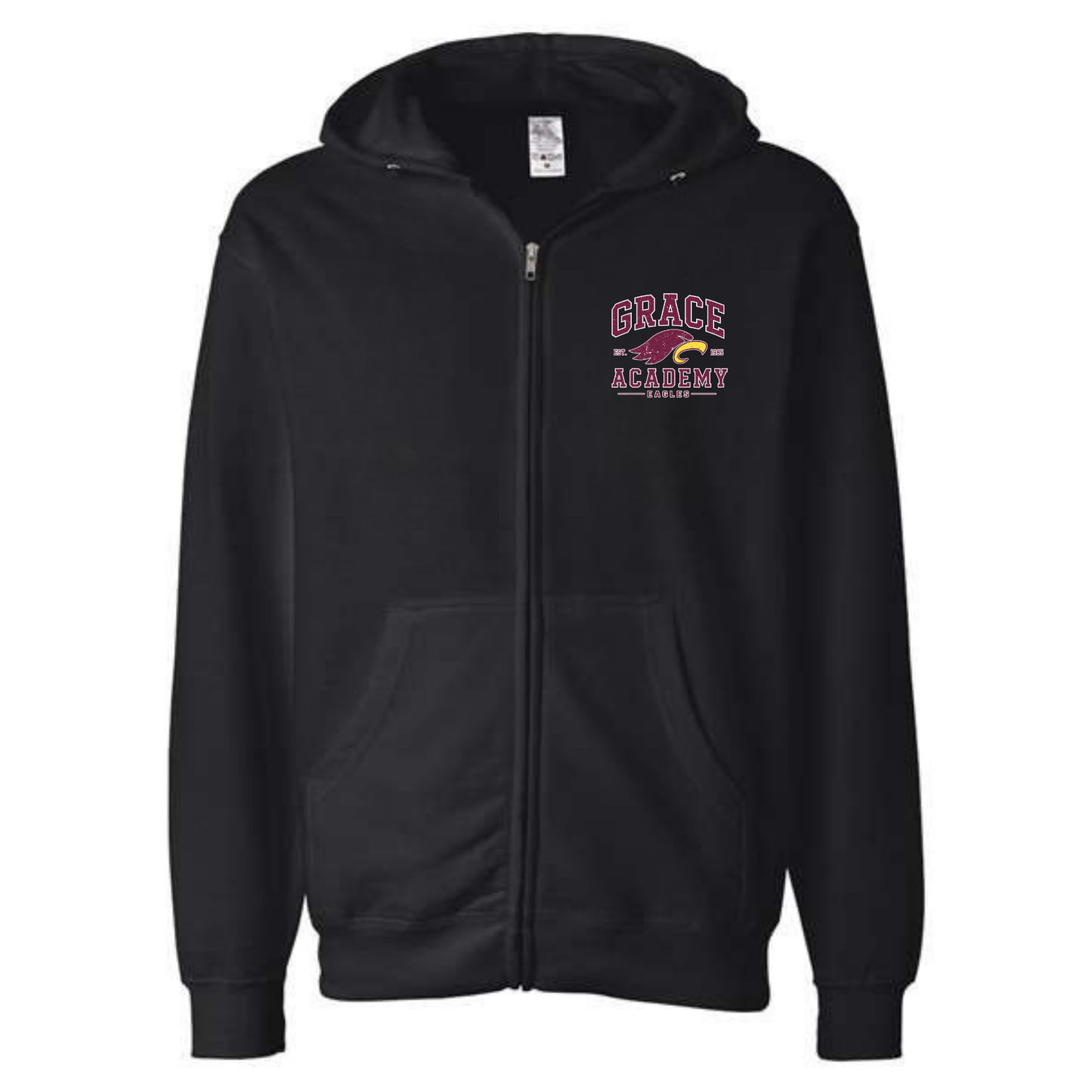 Grace Academy Est. 1985 Full Zip Hoodie