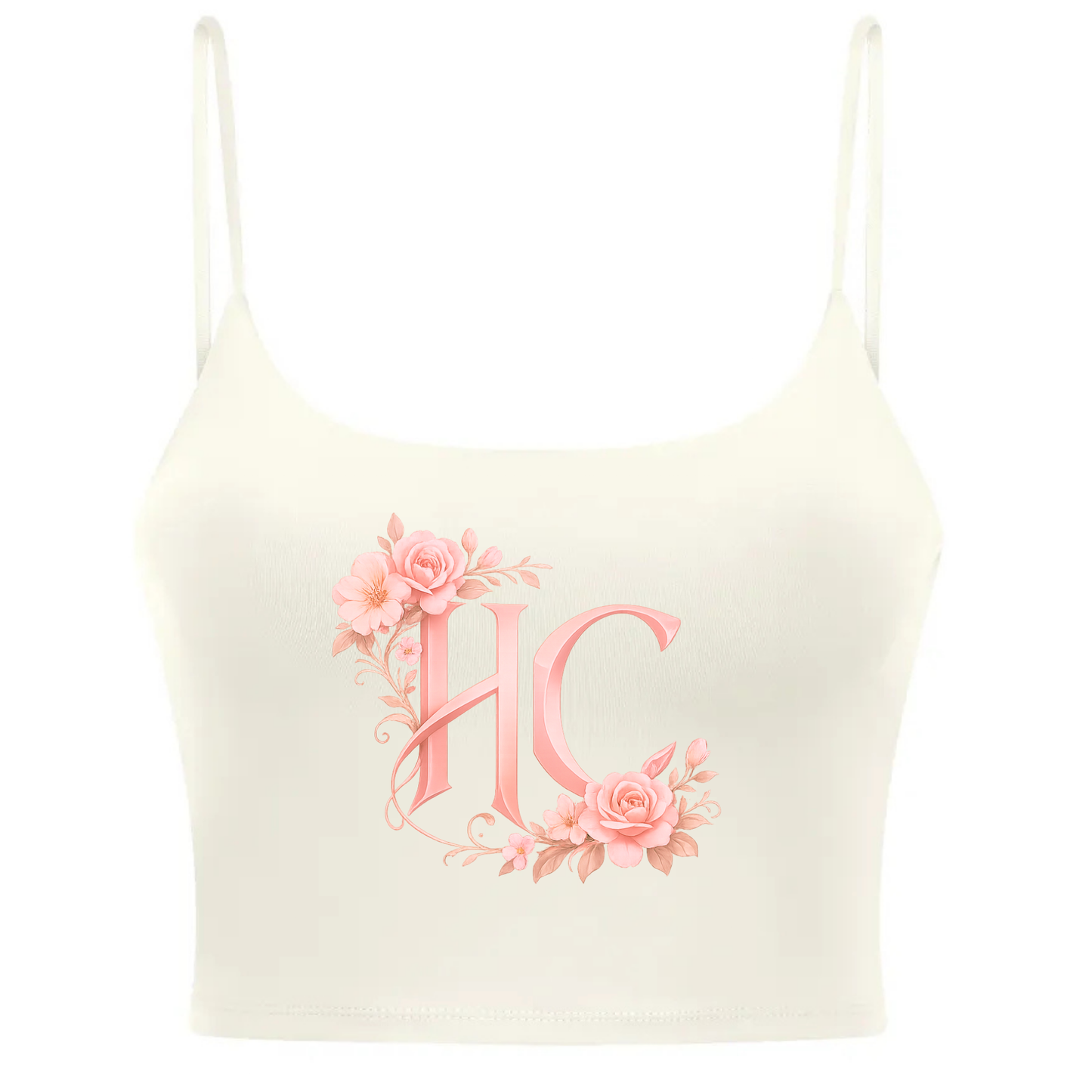 Hurricane Clays Spaghetti Strap Yoga Bra HC Floral Original