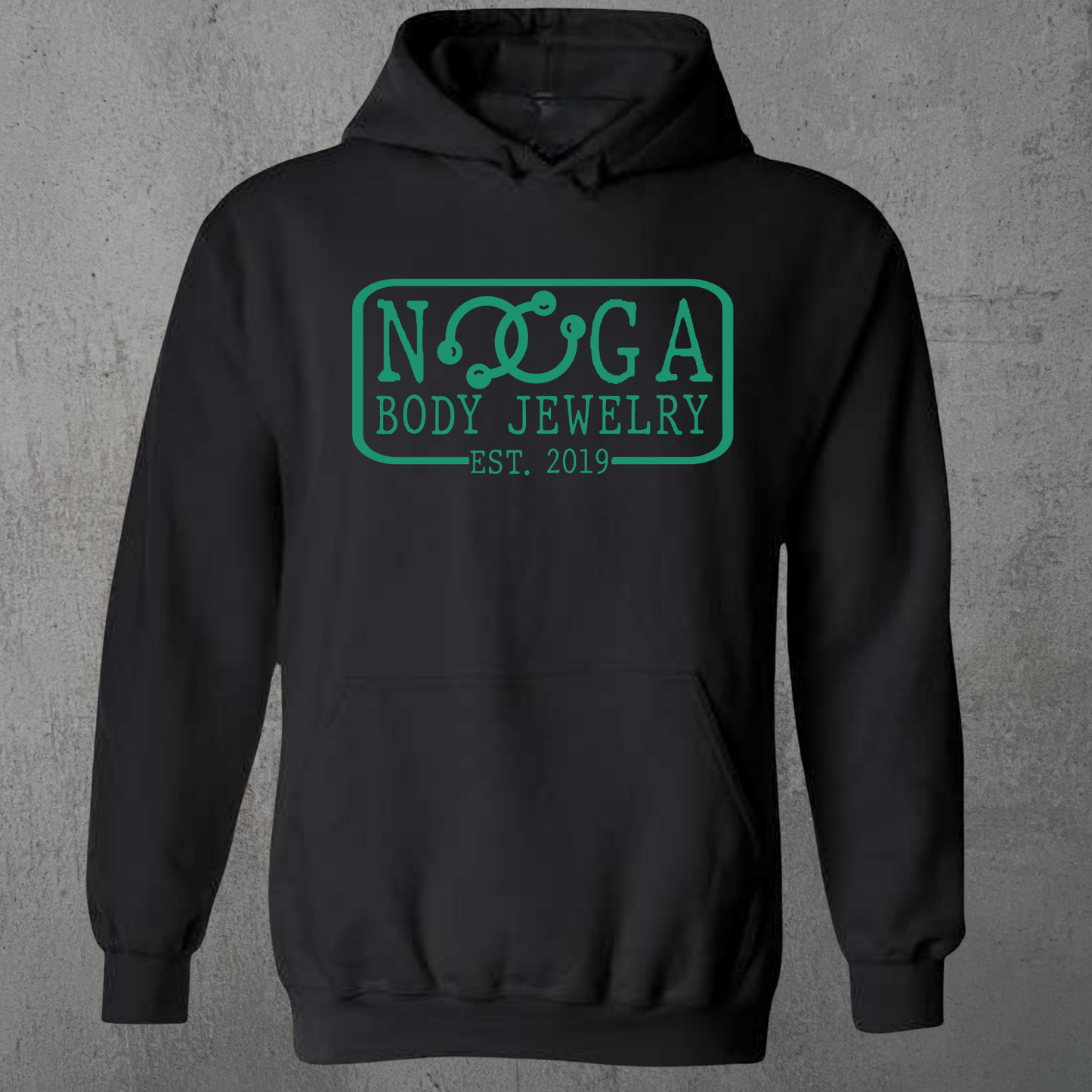 Nooga Body Jewelry Logo Hoodie