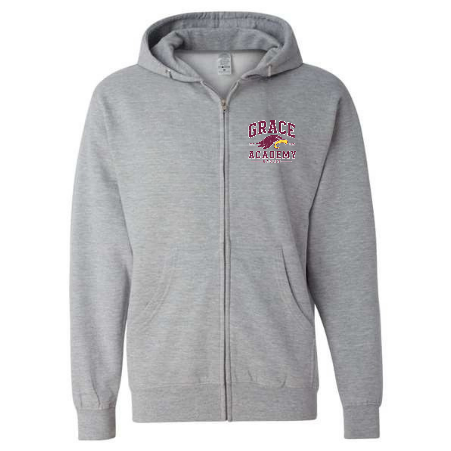 Grace Academy Est. 1985 Full Zip Hoodie