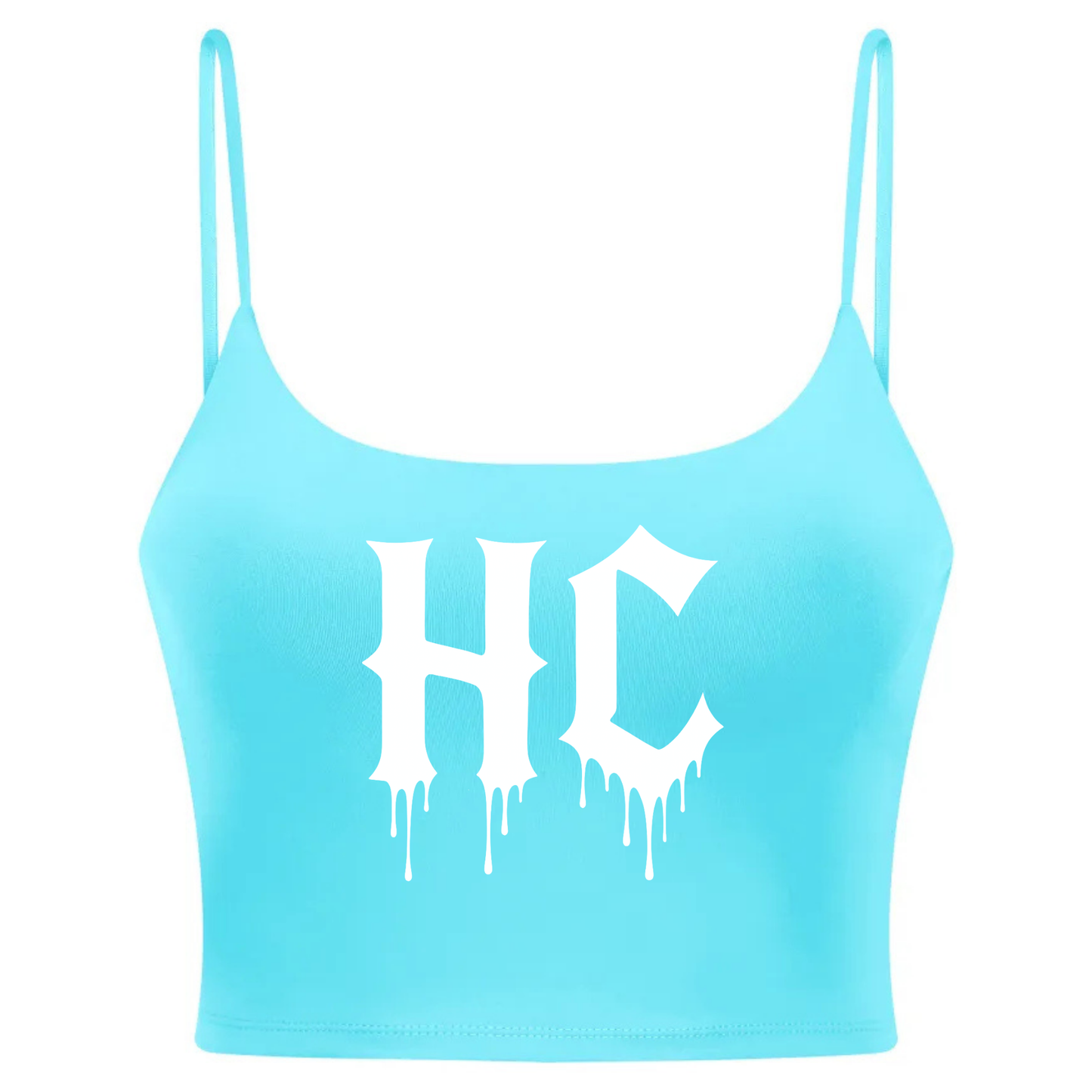 Hurricane Clays Spaghetti Strap Yoga Bra HC Drip