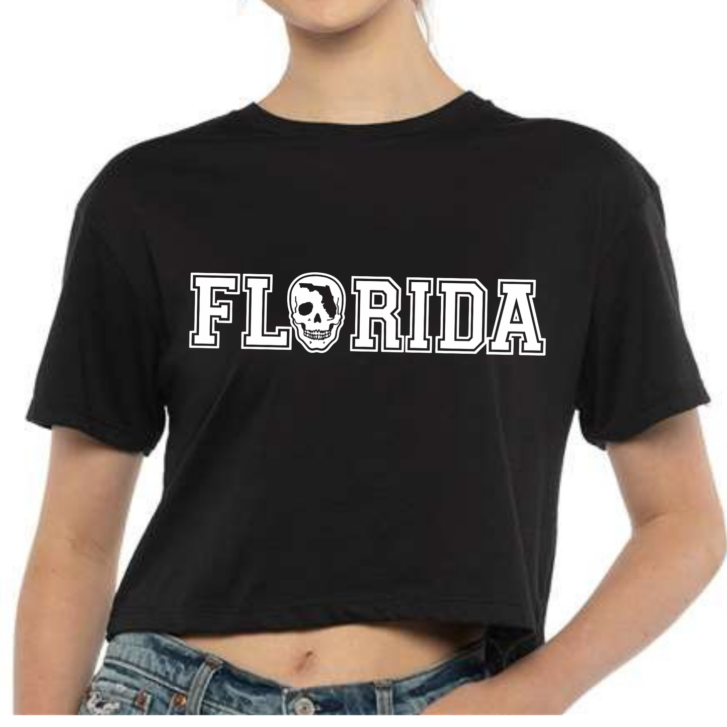 Santana Florida Cropped Tee