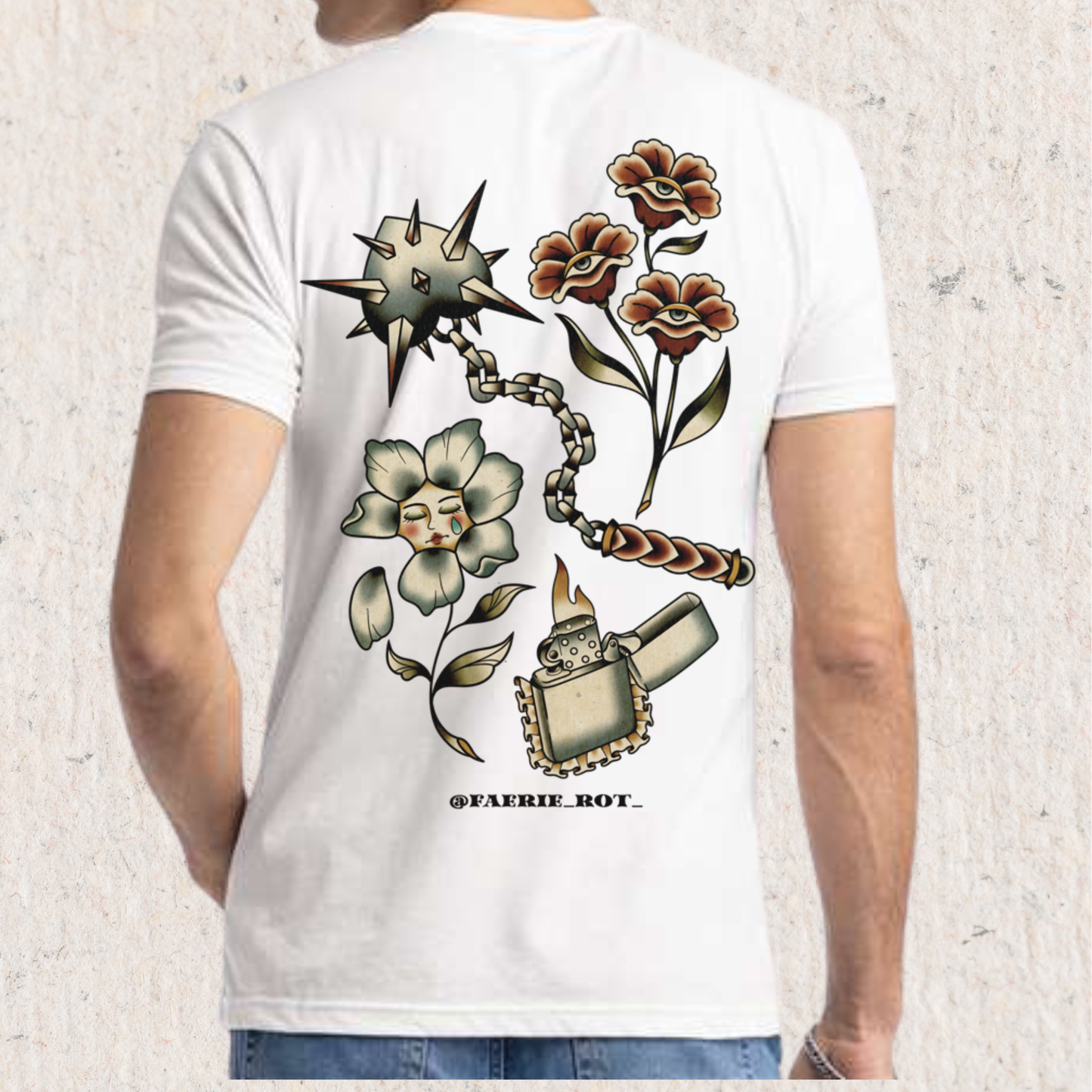 Faerie Rot Tee Flailing Heart