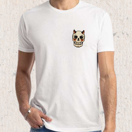 Faerie Rot Tee Square Skulls & Roses