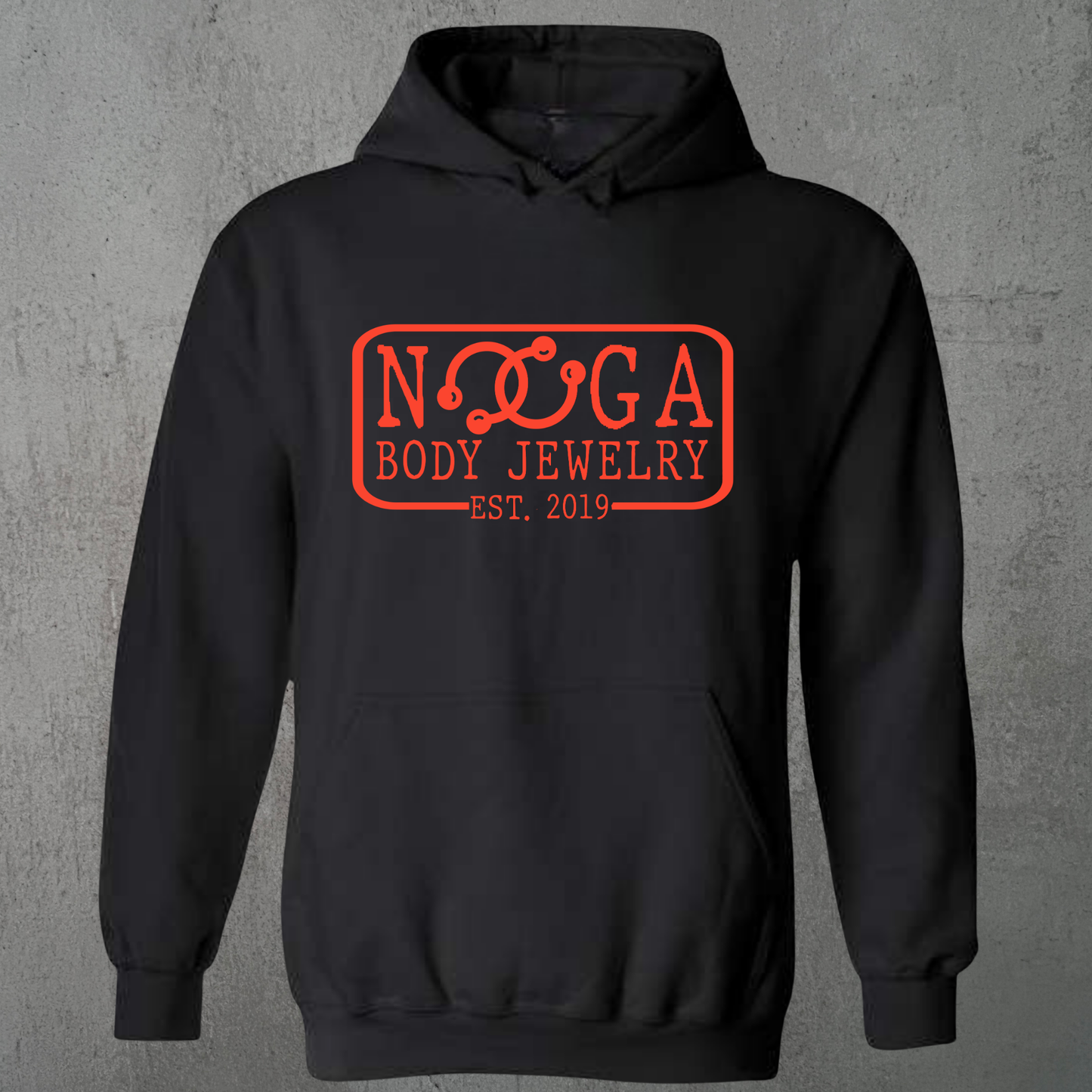 Nooga Body Jewelry Logo Hoodie