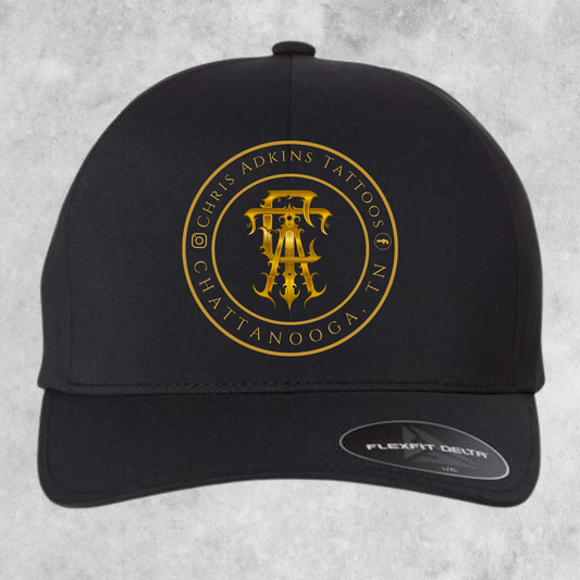 Chris Adkins Circle Logo Flex Fit Hat