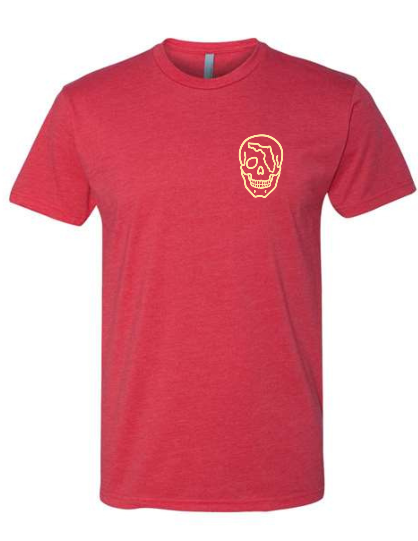 Florida Skull Outlined T-Shirt