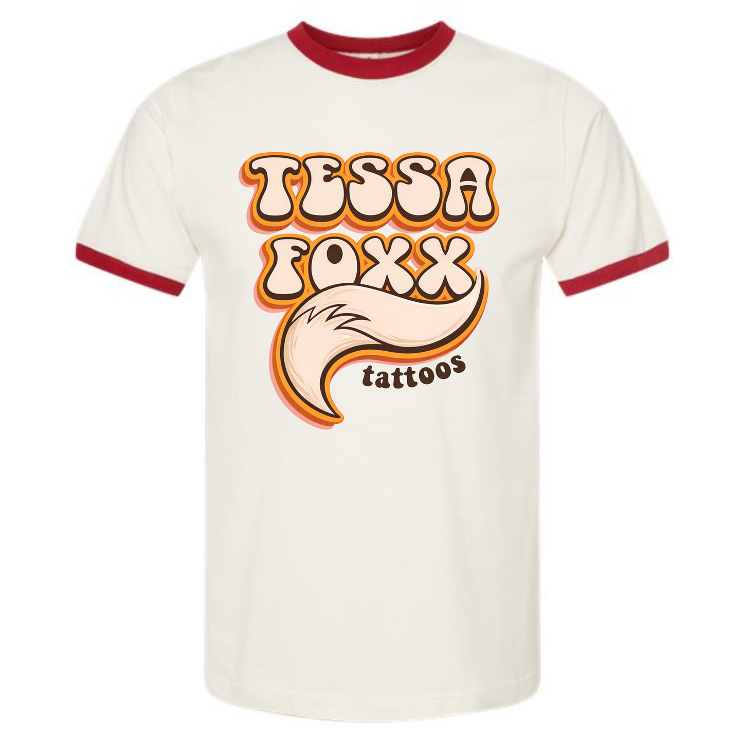 Tessa Logo Ringer Tee