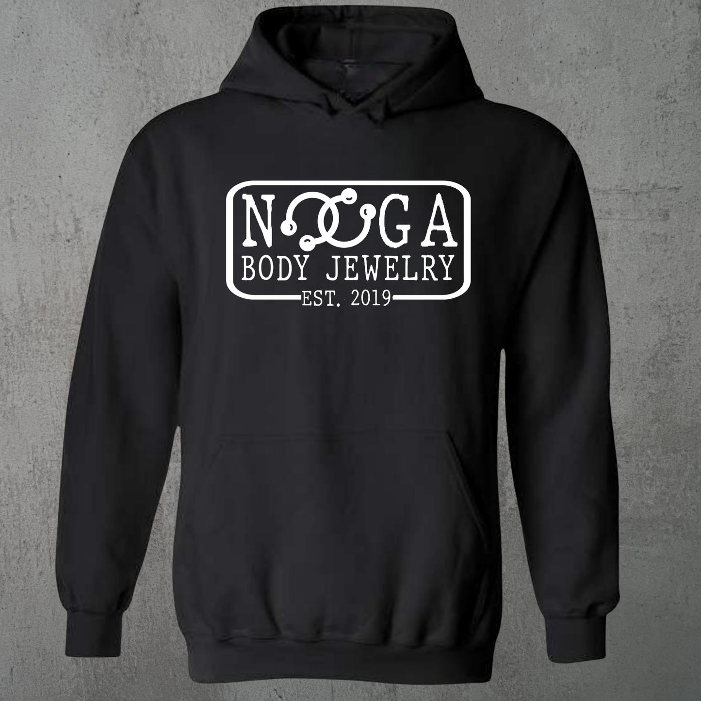 Nooga Body Jewelry Logo Hoodie