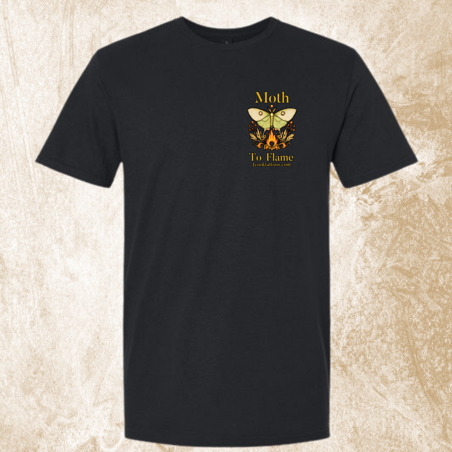Moth To Flame Moth Logo Tee