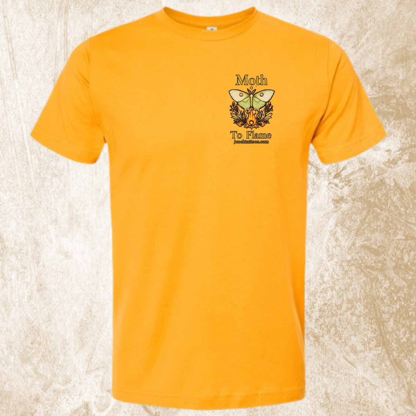 Moth To Flame Moth Logo Tee