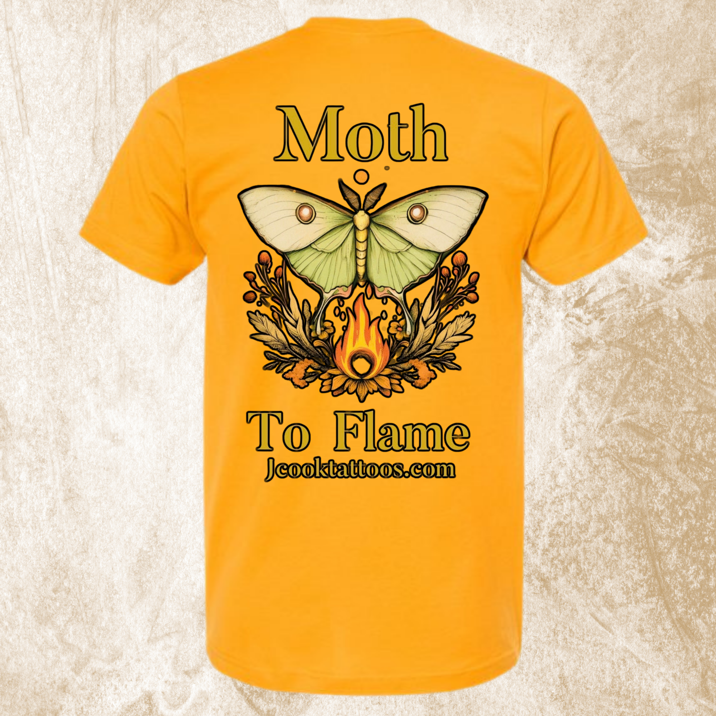 Moth To Flame Moth Logo Tee