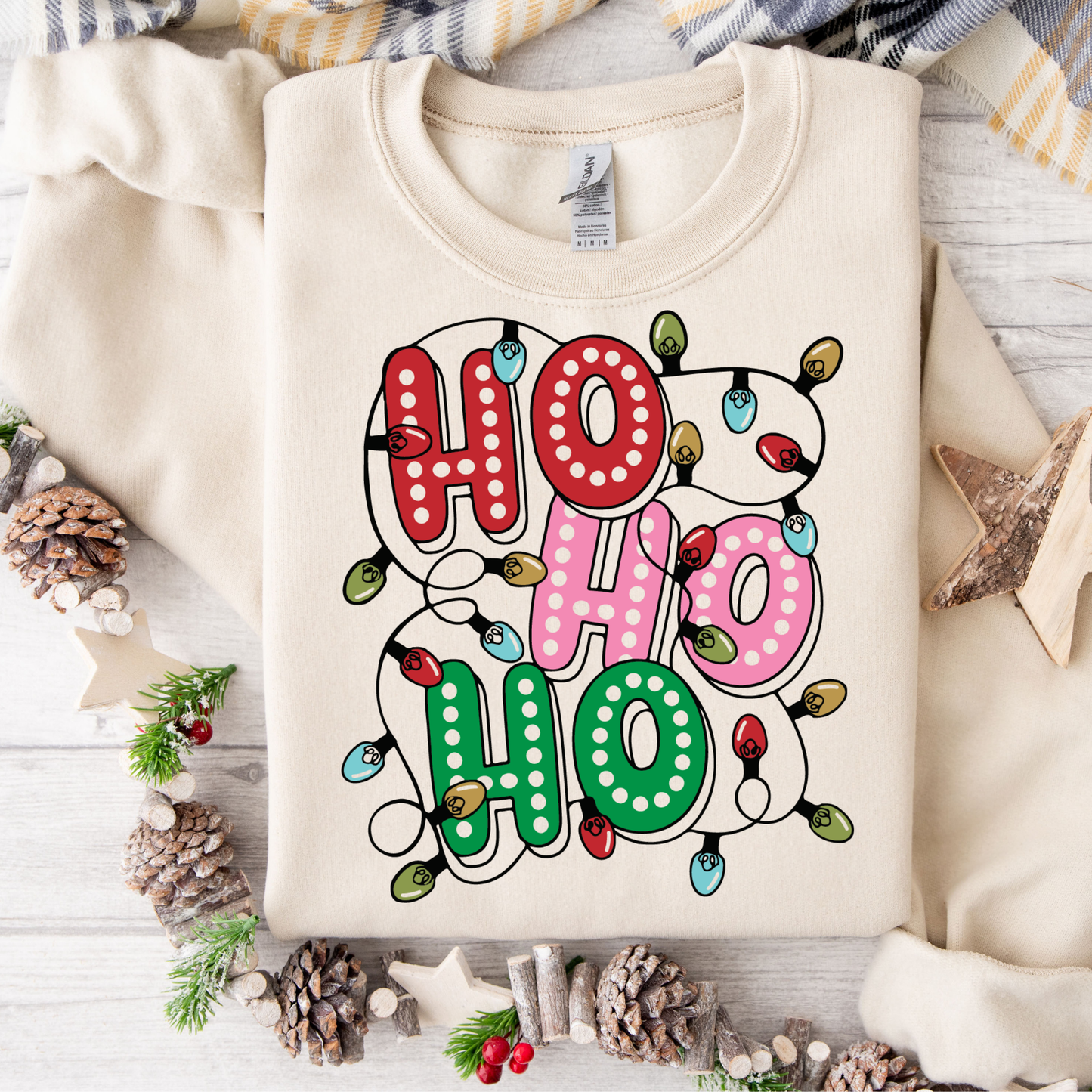 Ho Ho Ho Lights Sweatshirt