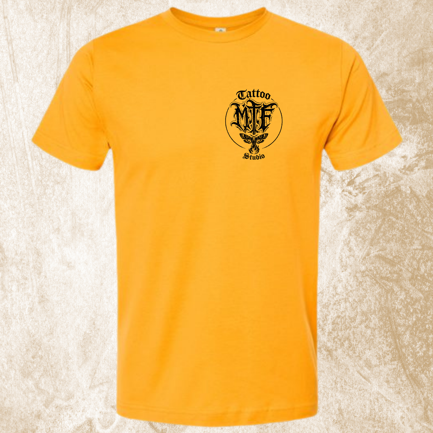 Moth To Flame Circle MTF Logo Tee