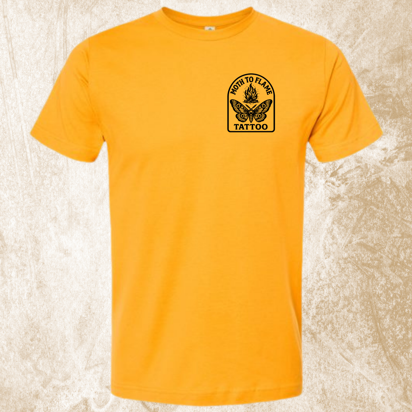 Moth To Flame Arch Logo Tee