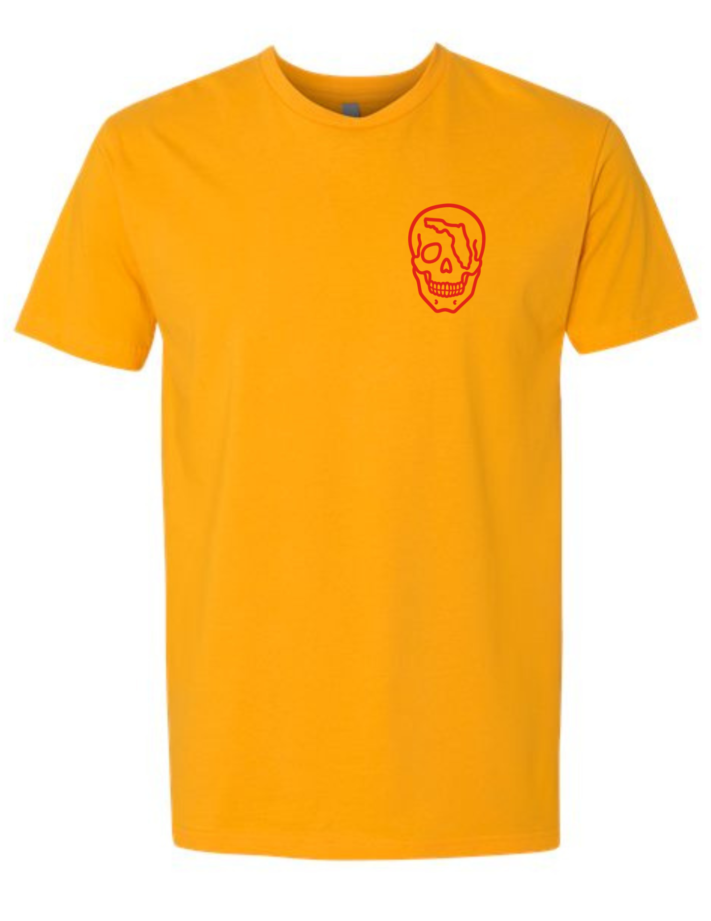 Florida Skull Outlined T-Shirt