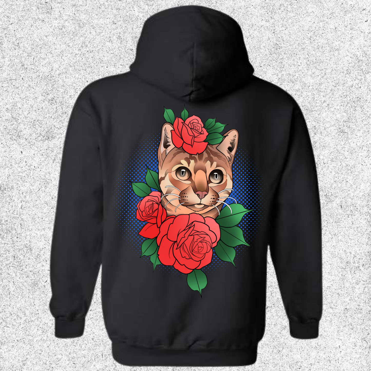 JelllySquid Tabby Cat Hoodie